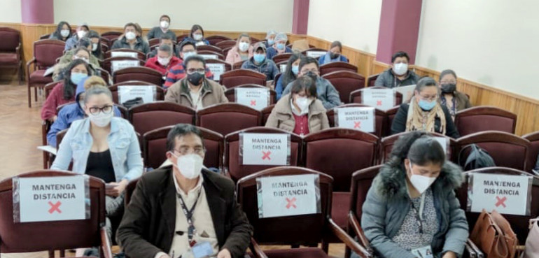 Serecí de Oruro activa un ciclo de capacitación a 84 oficiales de registro civil para mejorar la atención al público