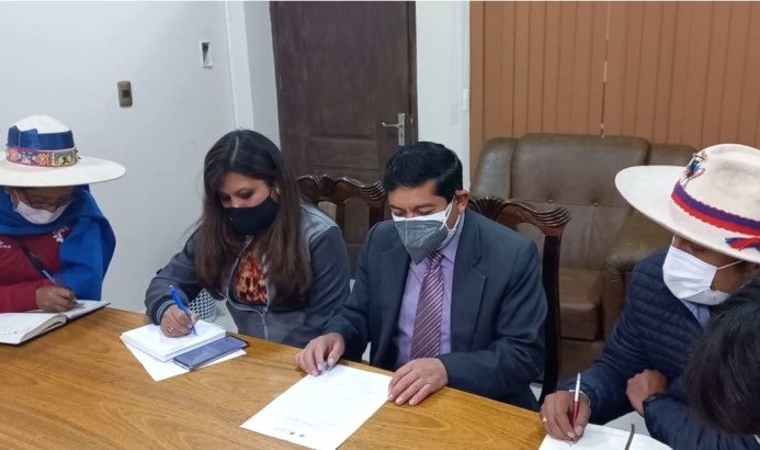 TED Potosí y Amdepo alistan el Encuentro Departamental en contra del Acoso y la Violencia Política hacia las Mujeres