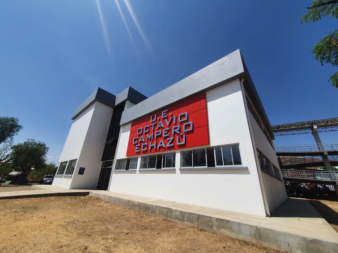 Presidente entrega nuevas infraestructuras de tres unidades educativas en Cochabamba (adelanto)