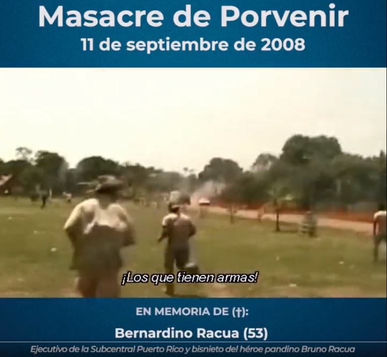 Presidente rinde homenaje a los mártires de la Masacre de El Porvenir