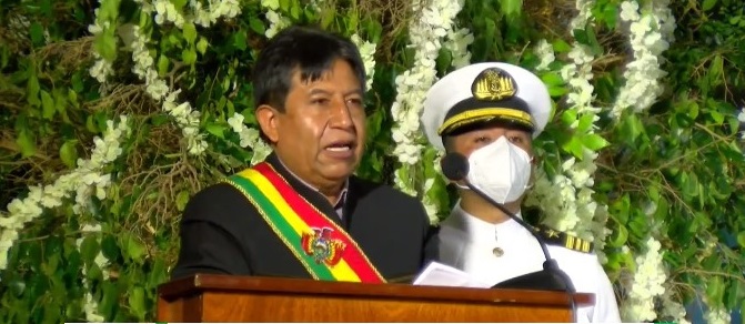 Presidente en ejercicio llama a la unidad y complementariedad durante el aniversario de Santa Cruz