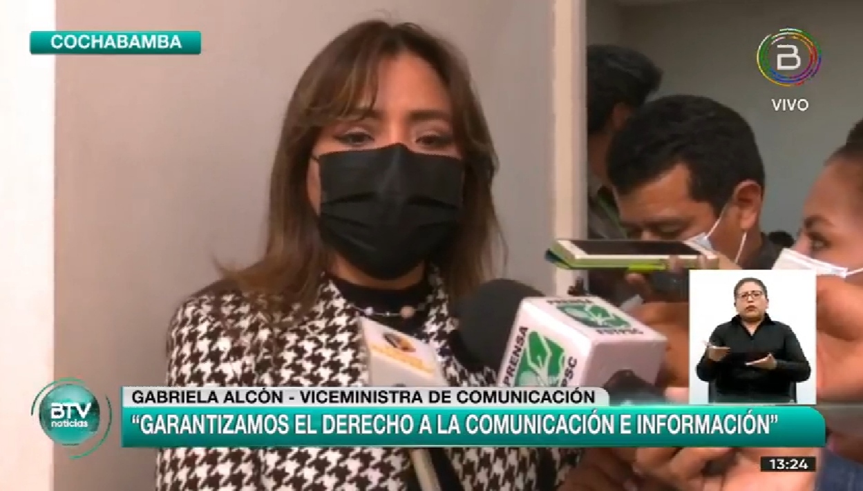 Viceministra Alcón participó del ampliado de la Confederación de Trabajadores de la Prensa en Cochabamba