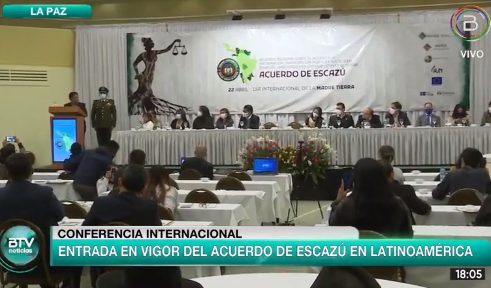 Conferencia sobre el Acuerdo de Escazú: Vicepresidente destaca la importancia de escuchar, comunicar y dialogar