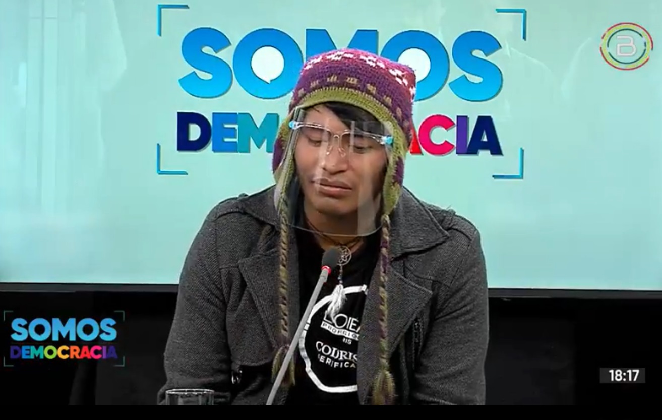 Víctima de masacre de Senkata recuerda que fue herido por socorrer a mujer de pollera que enarbolaba la wiphala y pedía paz