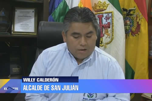 Alcalde de San Julián denuncia que élites cruceñas quieren apropiarse de tierras para entregarlas a extranjeros