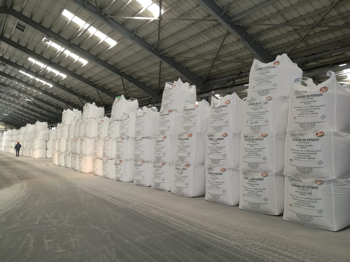 YLB proyecta recaudar Bs 91 millones por la venta de 67.000 toneladas de cloruro de potasio este año