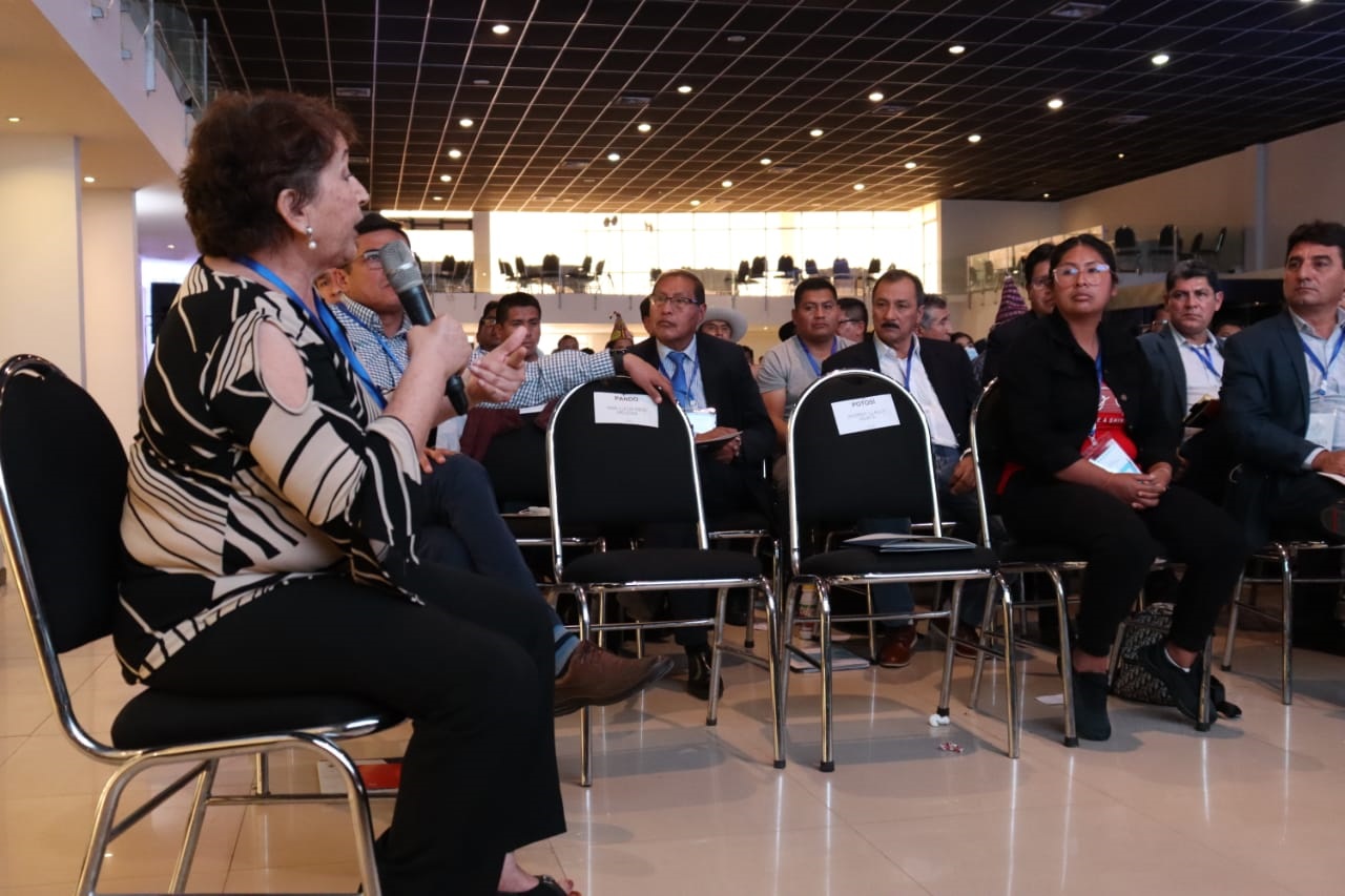 Intervenciones de las autoridades subregionales en el Encuentro Plurinacional por un Censo con Consenso
