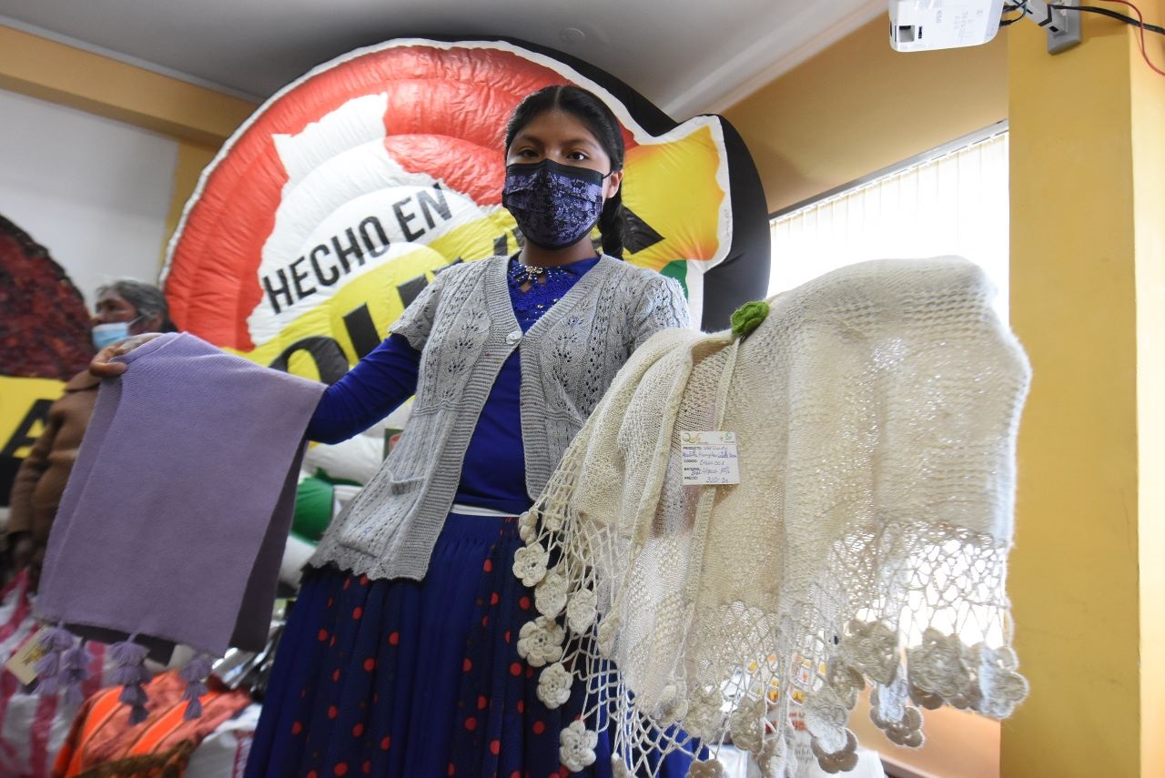Lanzamiento de la Feria “Hecho en Bolivia” Gastronómica y Productiva, por el Ministerio de Desarrollo Productivo y Economía Plural y productores