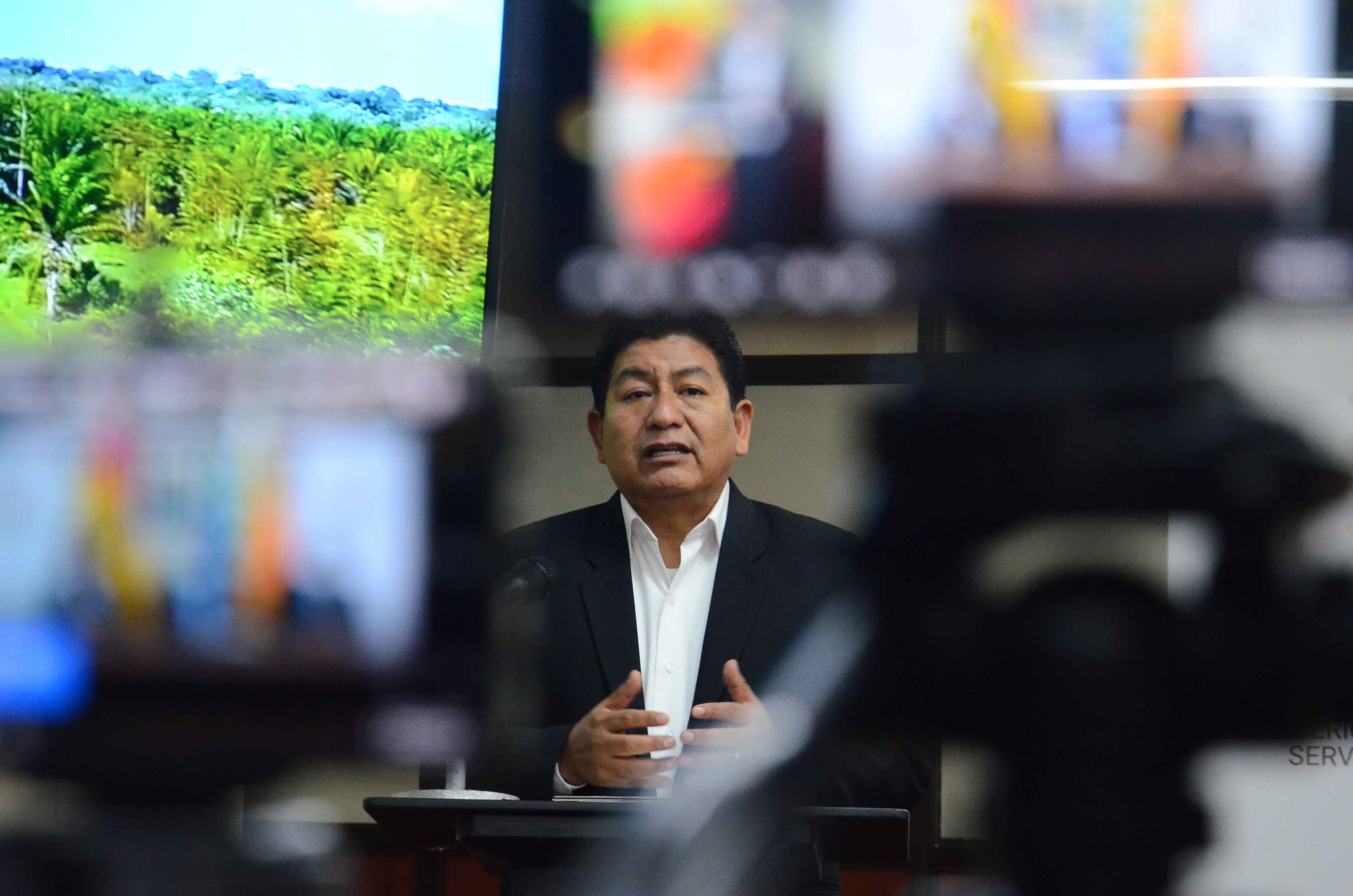 El ministro de Obras públicas, Edgar Montaño, anunció una reunión con el Grupo Operativo Bioceánico (GOB) sobre el proyecto del Corredor Ferroviario Bioceánico de Integración (CFBI).