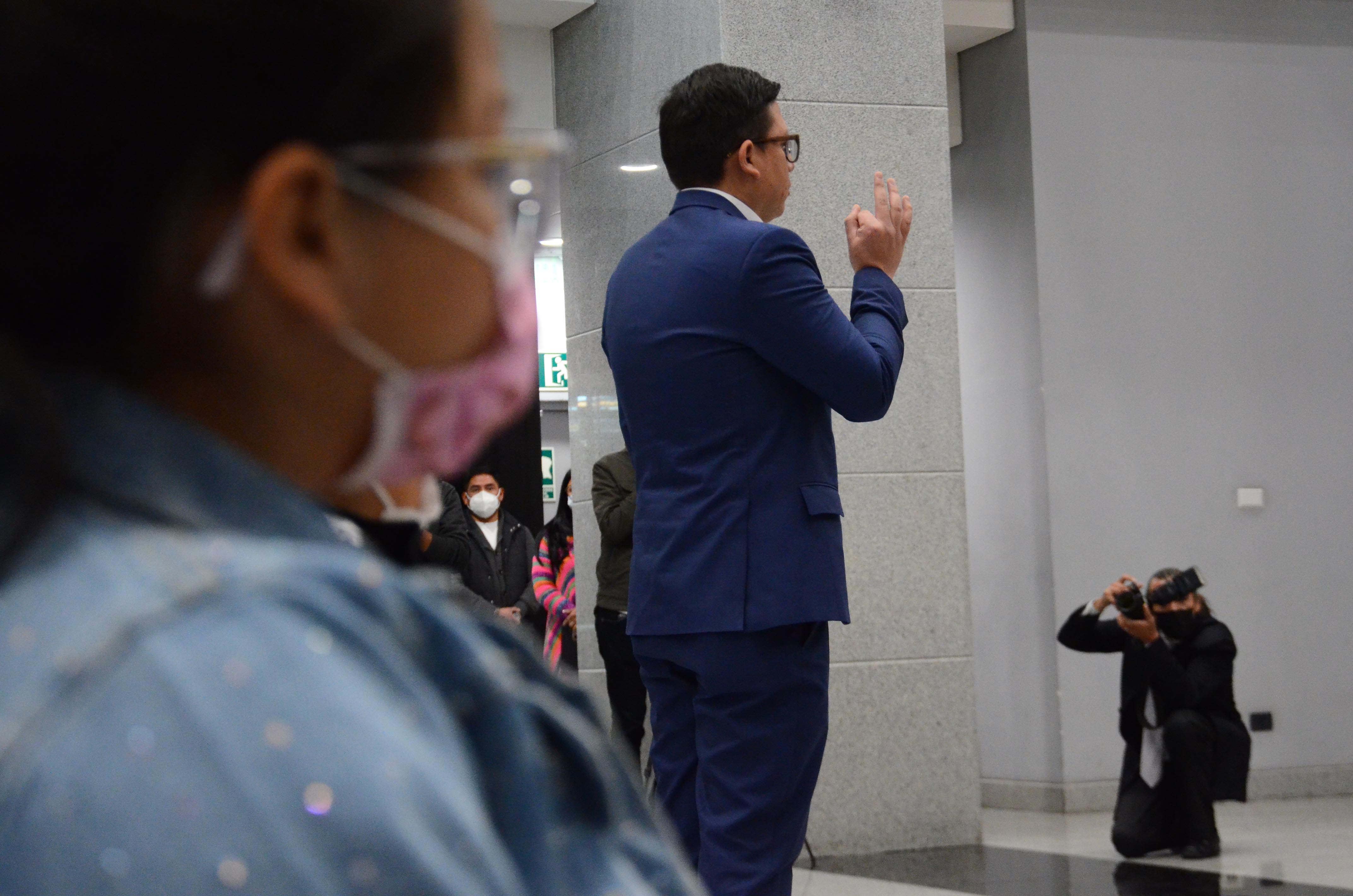 Presidente posesiona a Sergio Cusicanqui como nuevo Ministro de Planificación del Desarrollo