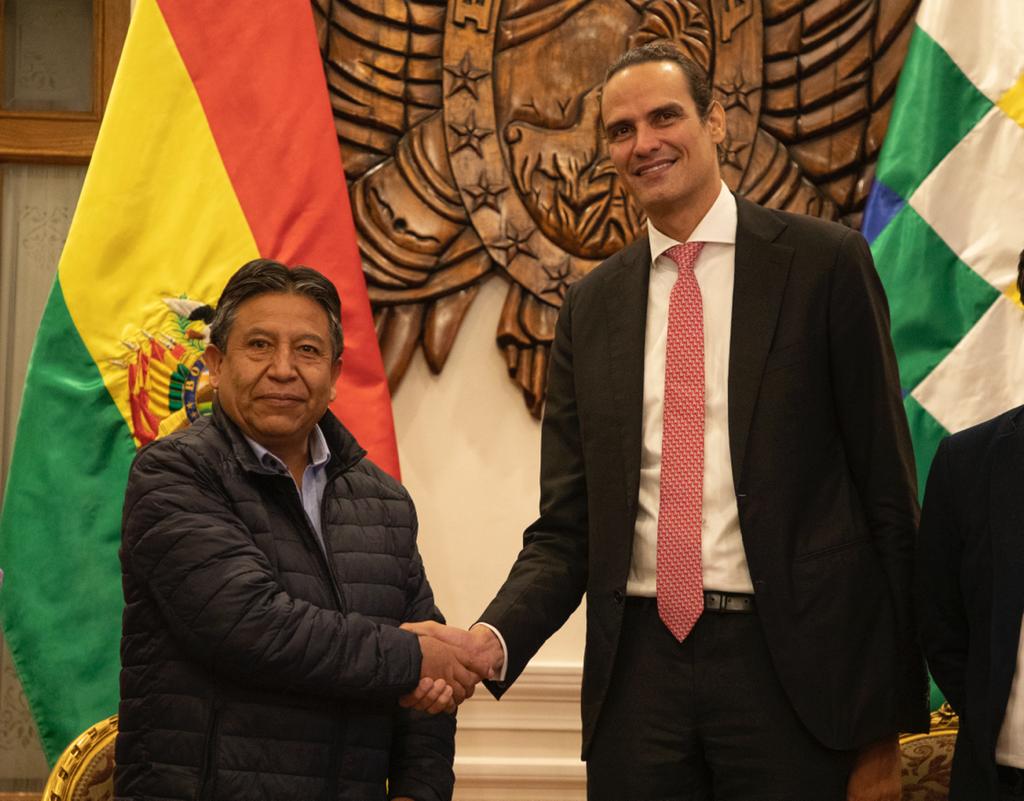 Vicepresidente del Estado Plurinacional de Bolivia, Jilata David Choquehuanca Céspedes, recibió la visita de Paulo Abrão, ex secretario ejecutivo de la Comisión Interamericana de Derechos Humanos,
