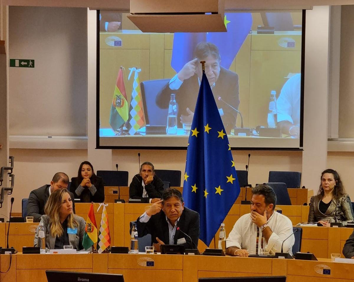 El Vicepresidente del Estado Plurinacional de Bolivia, Jilata David Choquehuanca, participa en el evento “Trascender el Divisionismo para Vivir Bien