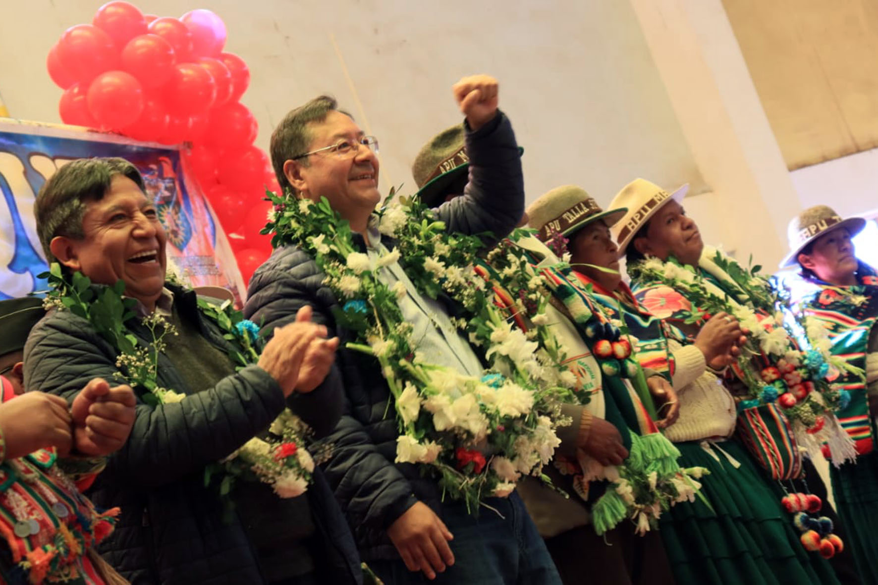 Presidente Luis Arce participa en el 37 Jach'a Mara Tantachawi de la Nación Originaria Suyu Jach'a Karangas, en el municipio de Corque de Oruro