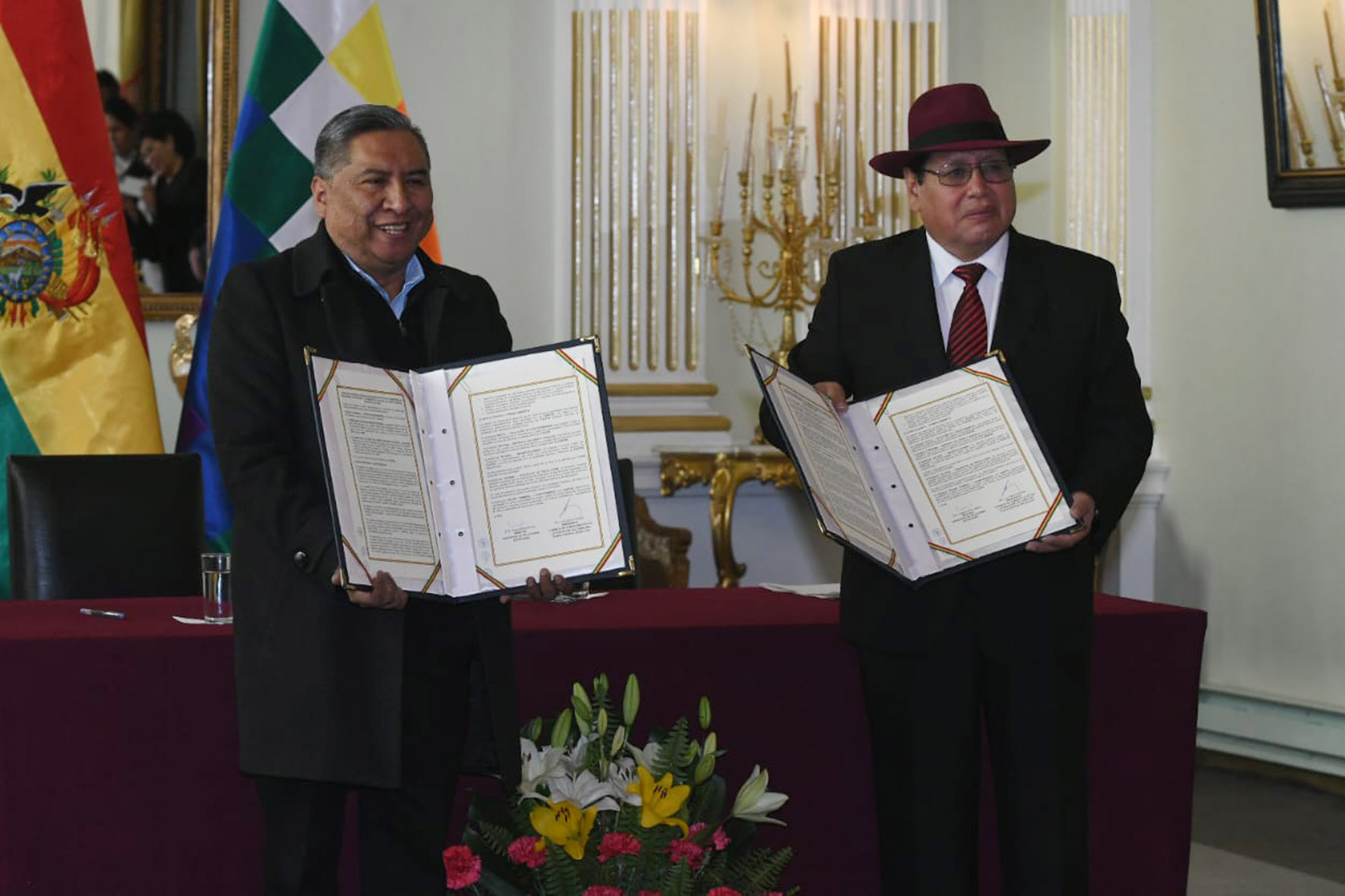 Firma de convenio entre el Ministerio de Relaciones Exteriores y la Fundación Cultural del Banco Central