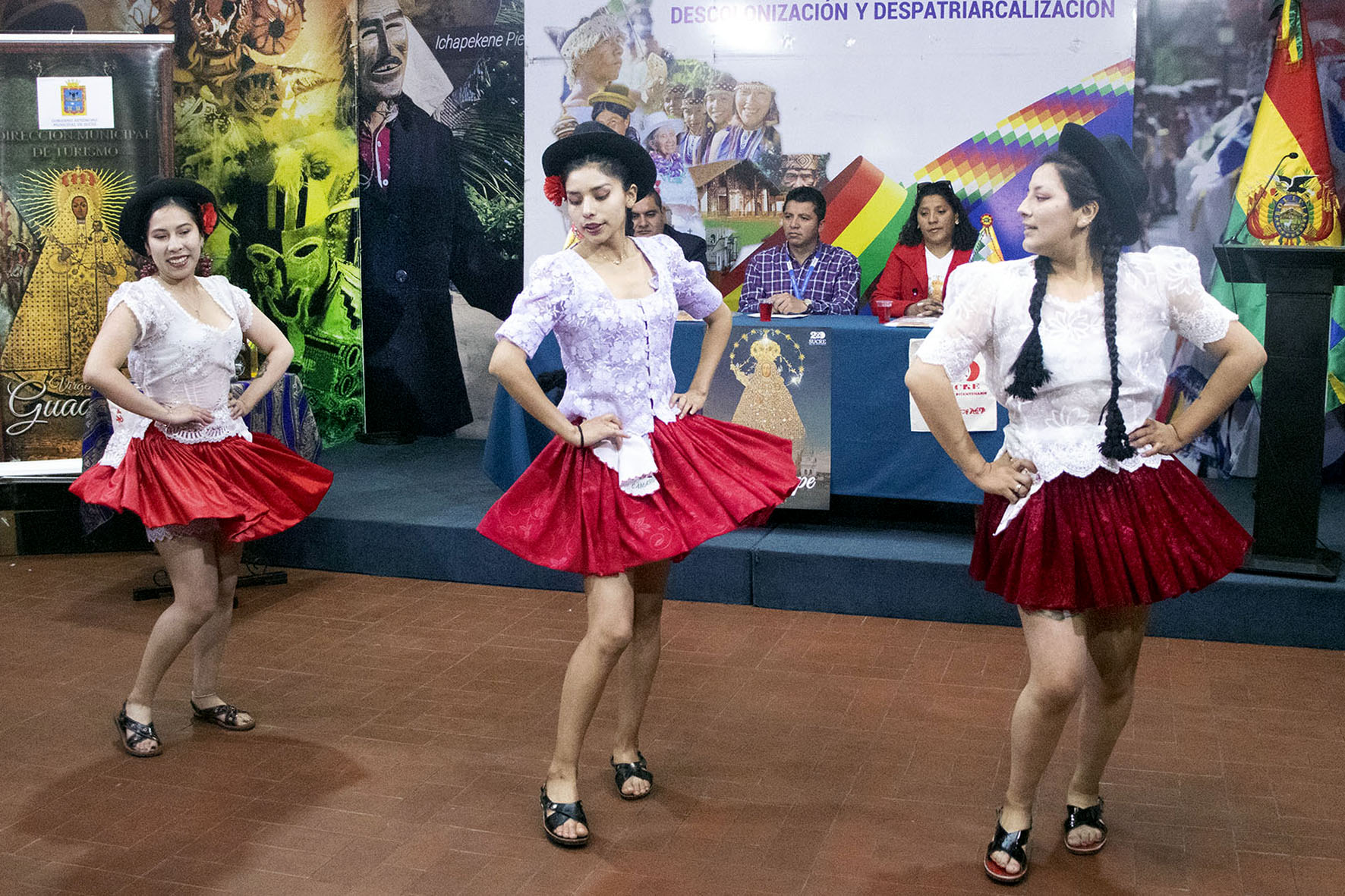 Lanzamiento de la festividad de la Virgen de Guadalupe, que se desarrollara en Sucre
