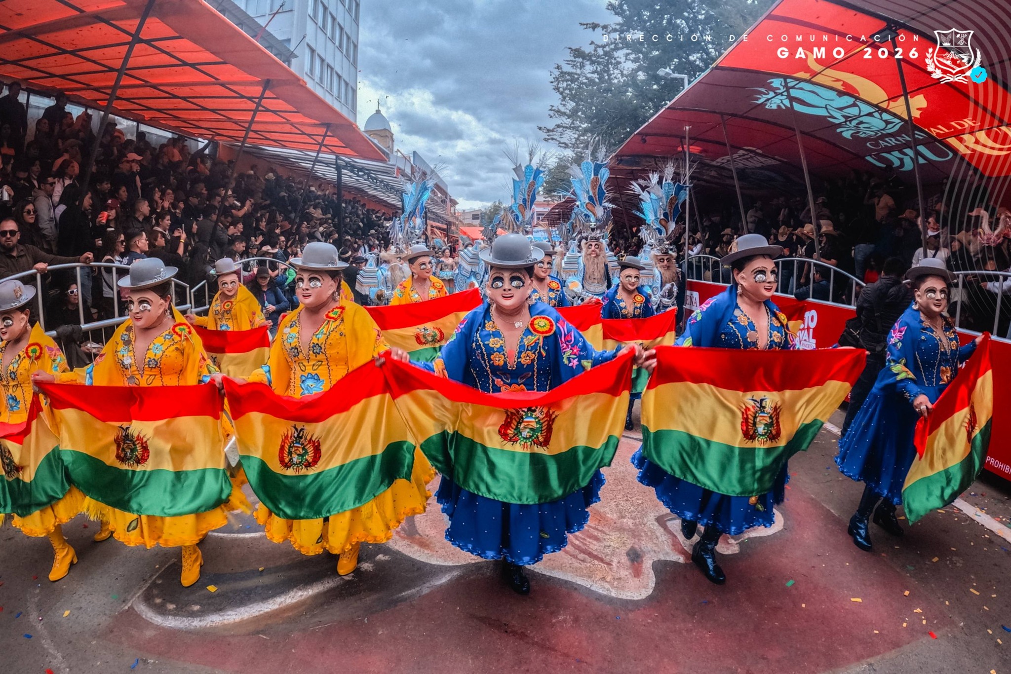 La entrada folklórica en el Carnaval de Oruro. Foto: Archivo.