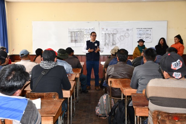 El TED La Paz impulsó la capacitación de notarios electorales. Foto: TSE