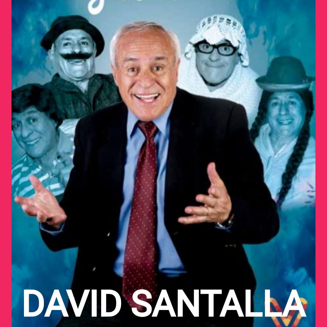 David Santalla, destacado actor boliviano. Foto: Redes Sociales.