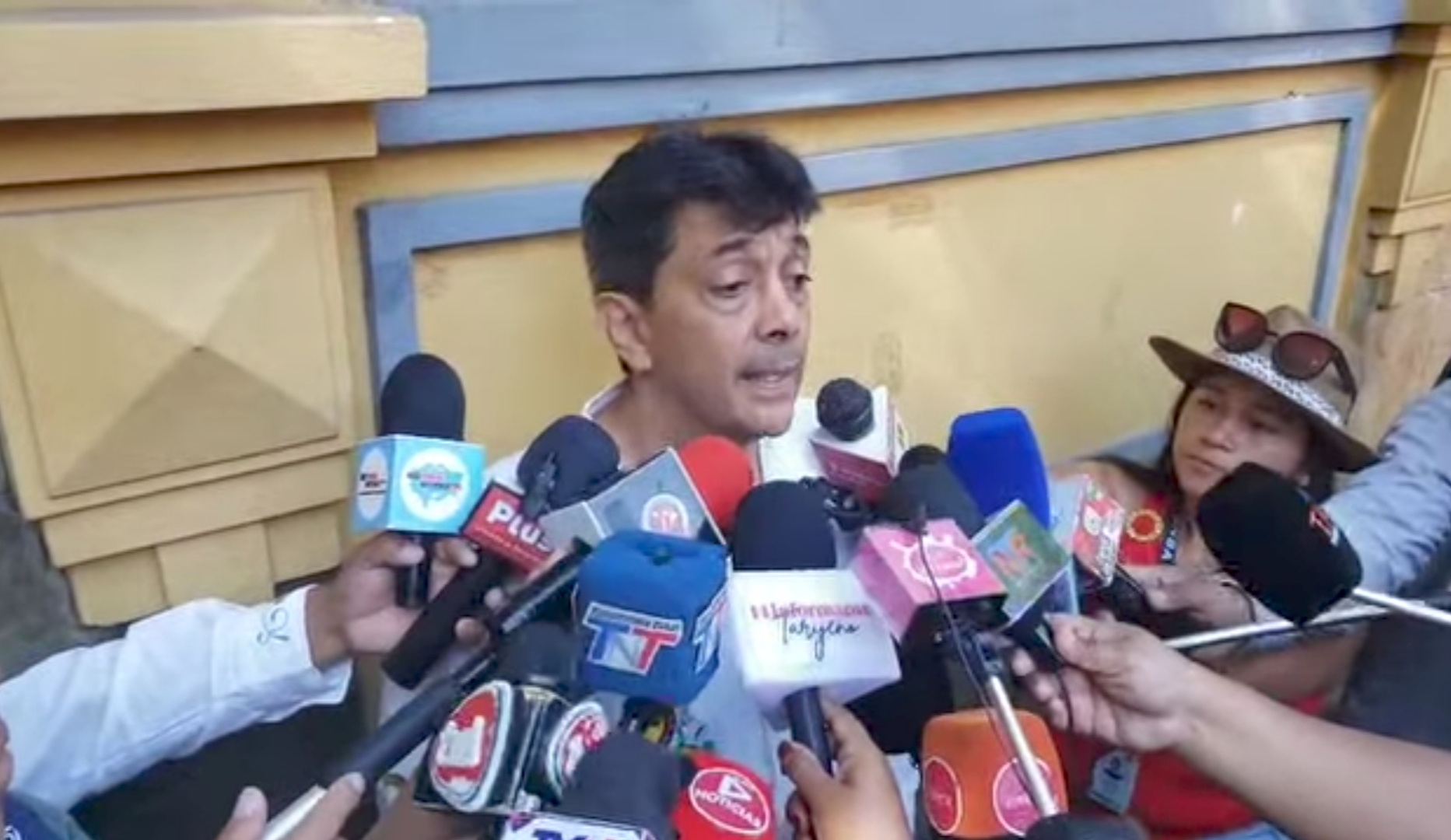 Víctor Hugo Zamora, candidato a la Alcaldía de Tarija. Foto: Captura de video