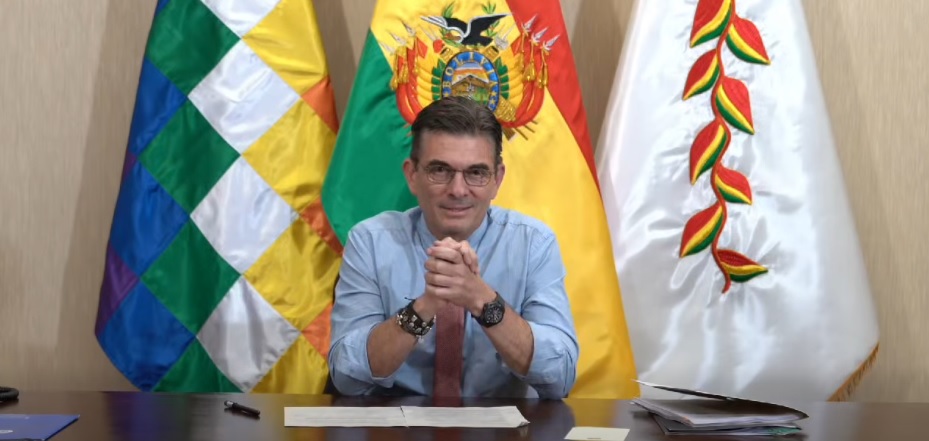 El presidente Rodrigo Paz Pereira.