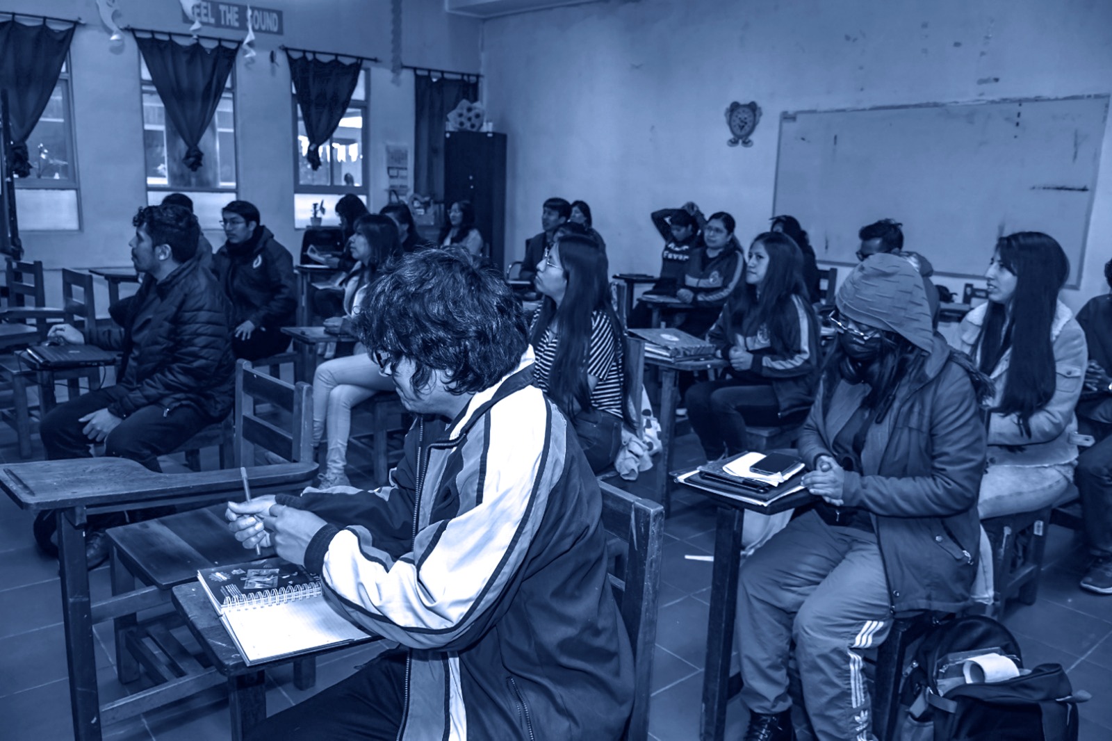 Profesores en proceso de formación. Foto: Ministerio de Educación.