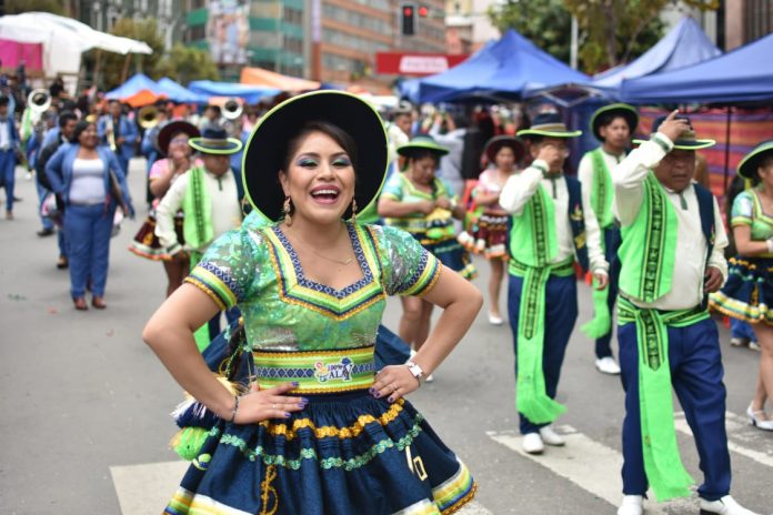 Danza del salay en el Jisk´a Anata 2025. Foto: AMUN
