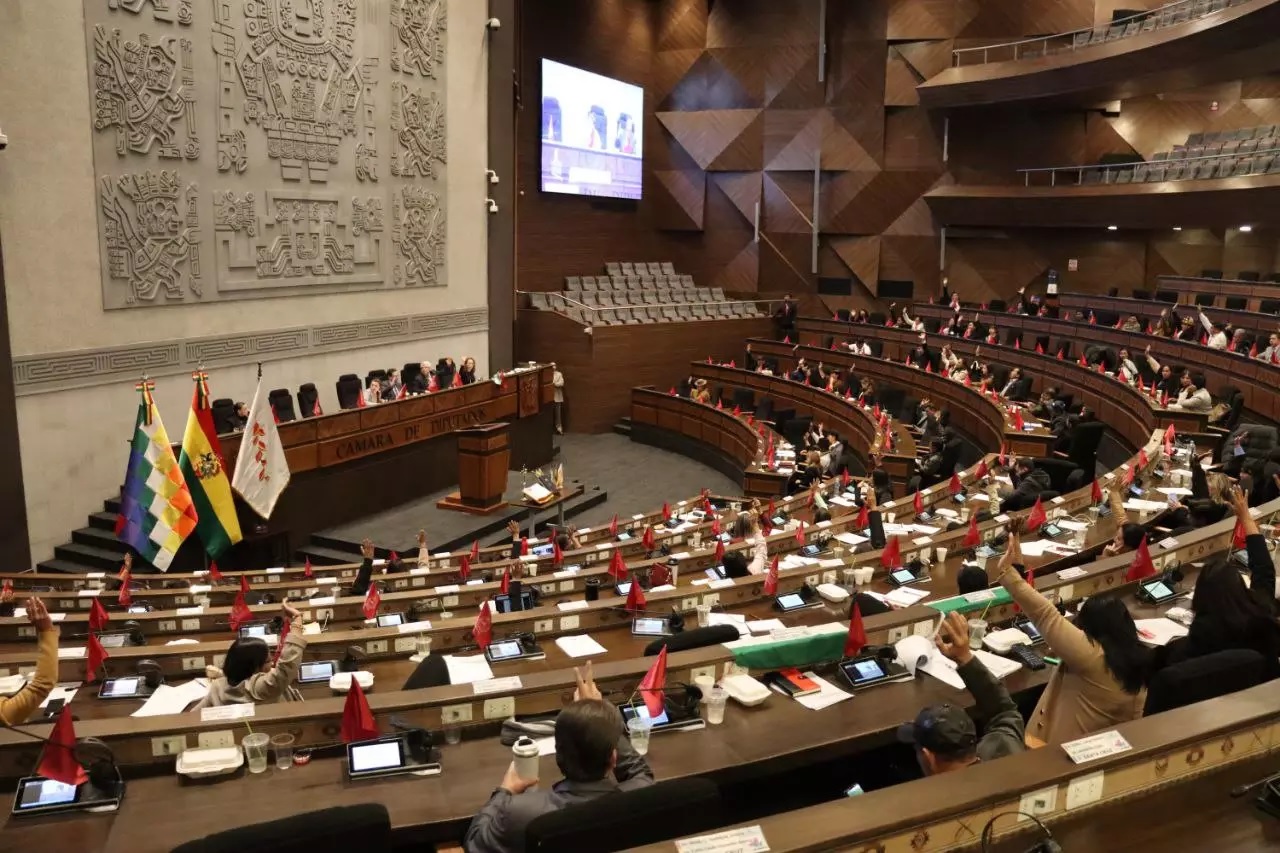 Sesión de la Camara de Diputados. Foto: Diputados.