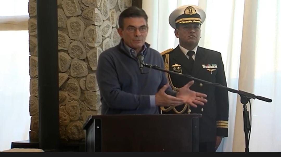Presidente de Bolivia, Rodrigo Paz, durante su discurso en Uyuni. Foto: Captura.