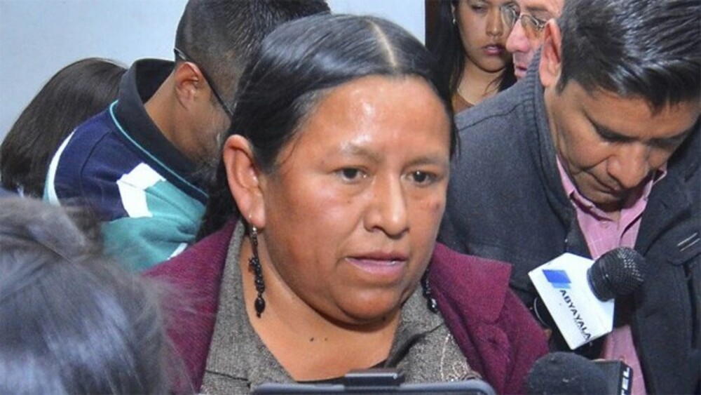 Nemesia Achacollo. Foto: Erbol - archivo