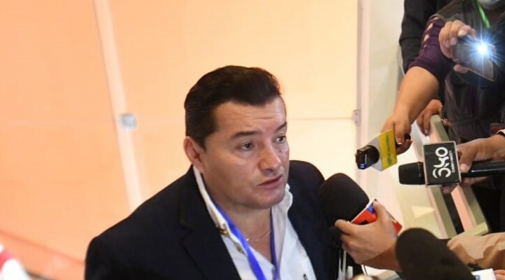 El alcalde de Santa Cruz de la Sierra, Jhonny Fernández. Foto: archivo ABI.