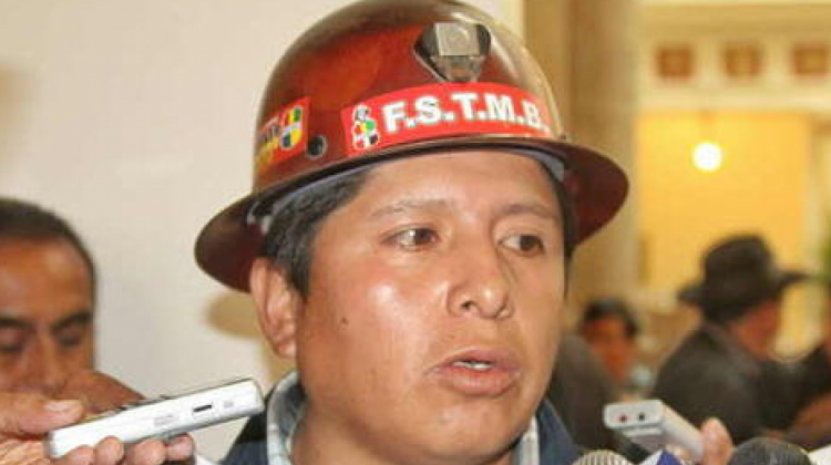 El exejecutivo de la COB, Juan Carlos Huarachi. Foto: Archivo