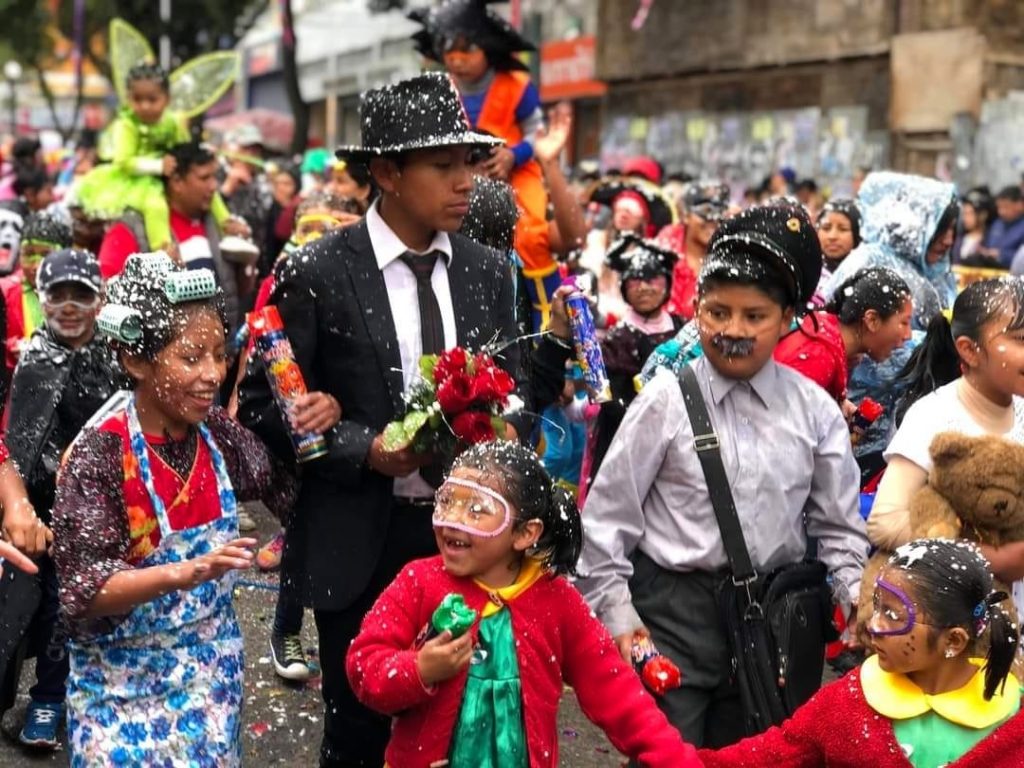El Corso Infantil en La Paz. Foto: Archivo/AMUN