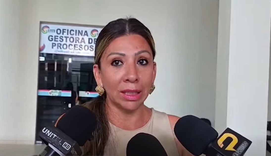 Perla Galindo. Foto: captura video