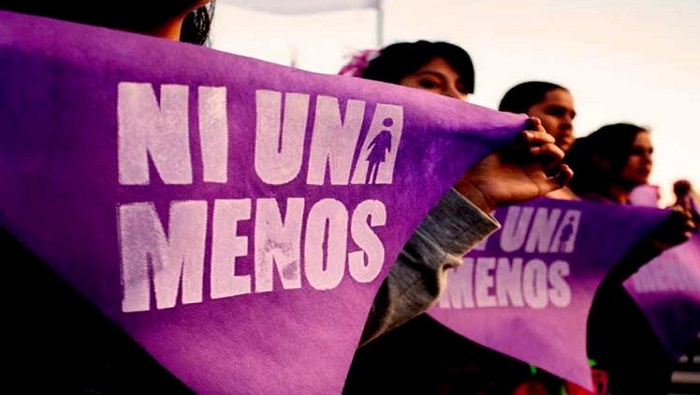 Protesta pasada contra los feminicidios. Foto: Prensa Latina - archivo