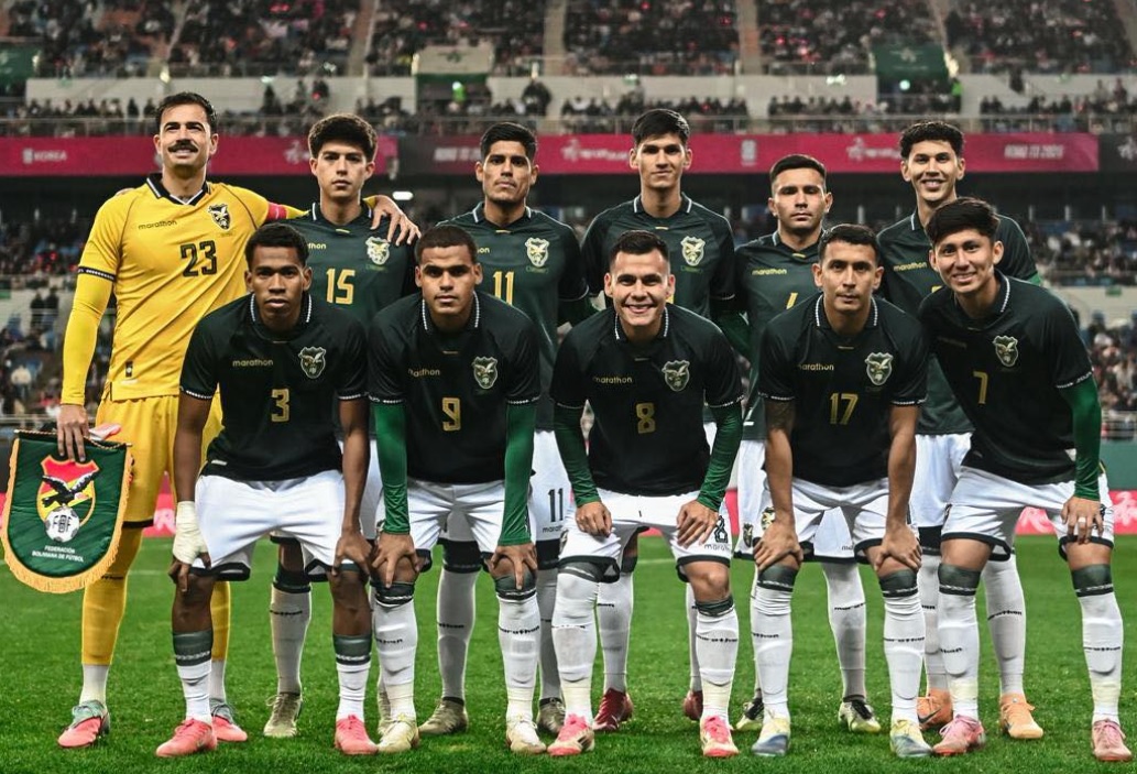 Jugadores de la Selección Nacional. Foto: FBF