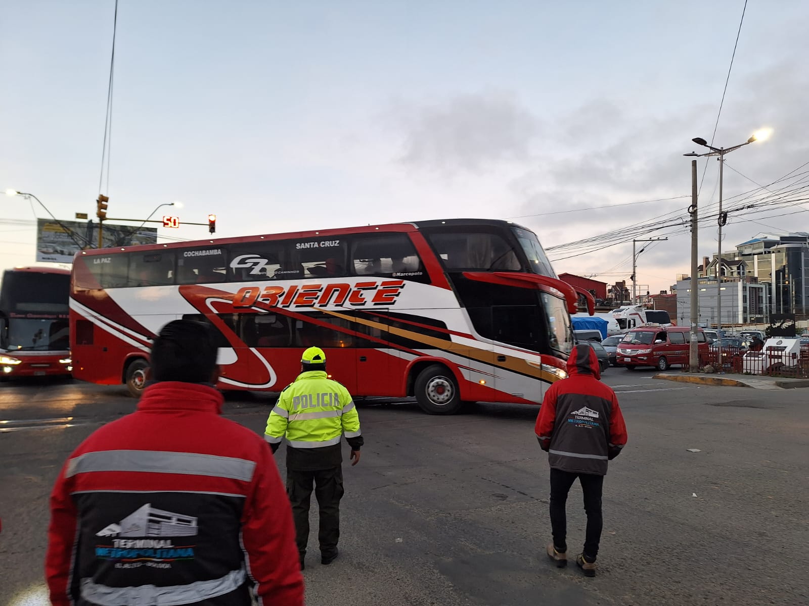 Foto: Terminal Metropolitana El Alto.