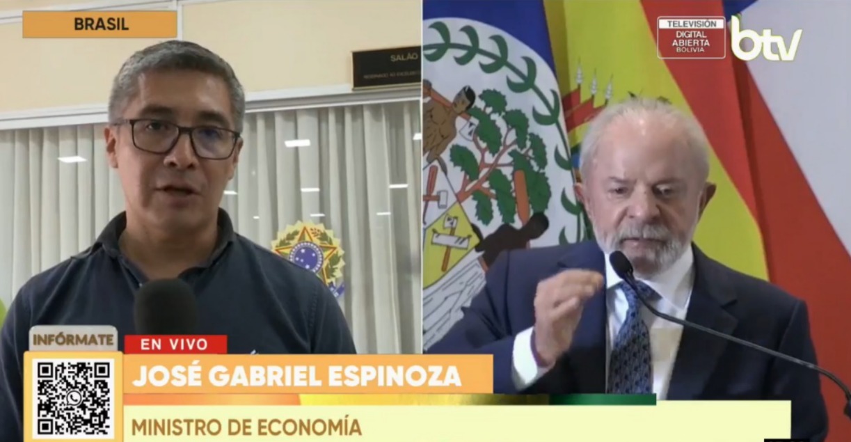 Imagen: Captura Bolivia Tv.