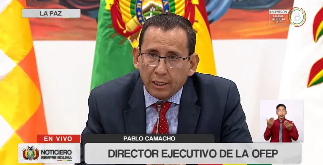 Imagen: Captura Bolivia Tv.