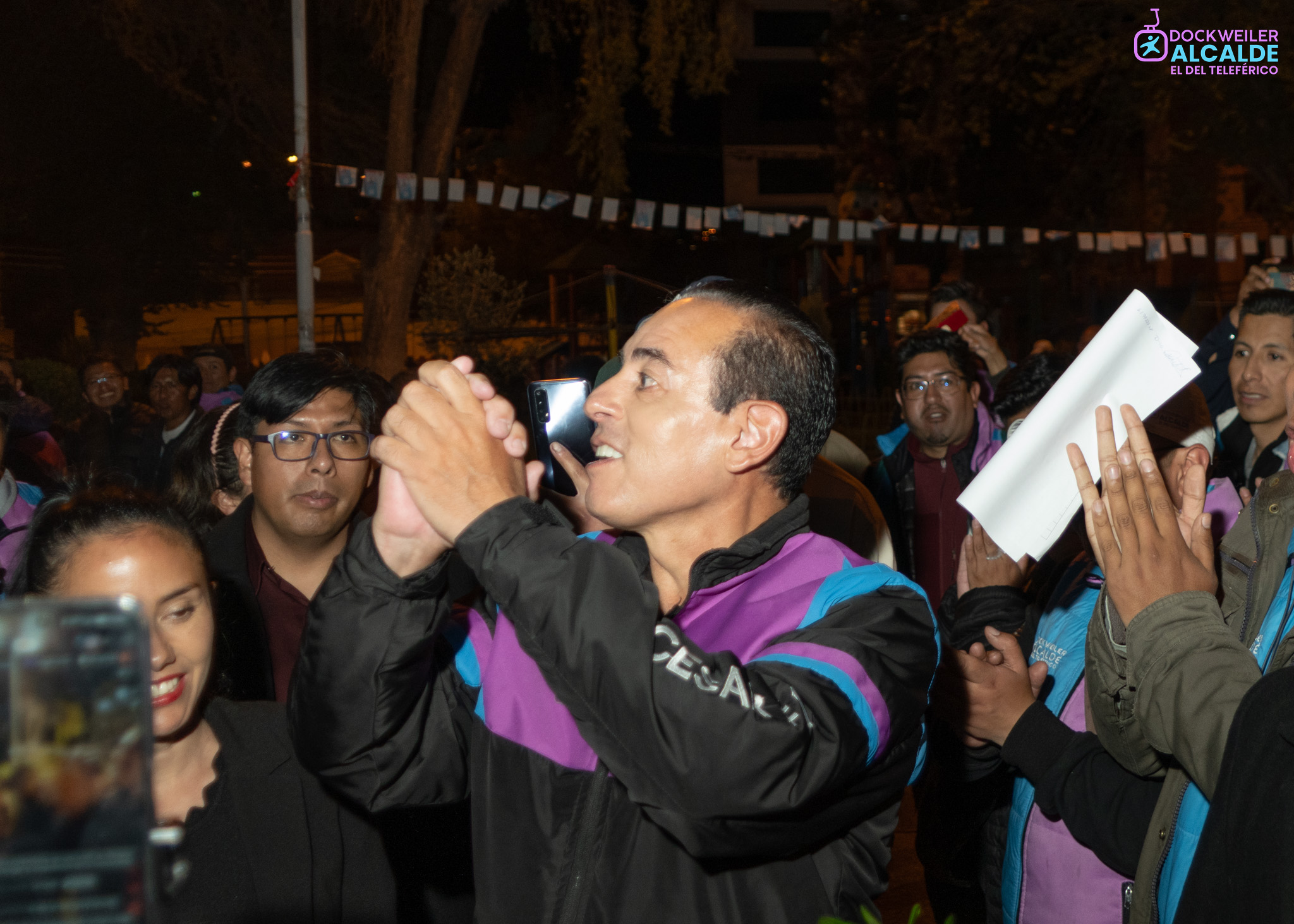 El candidato de la agrupación Innovación Humana (IH), César Dockweiler. Foto: IH.