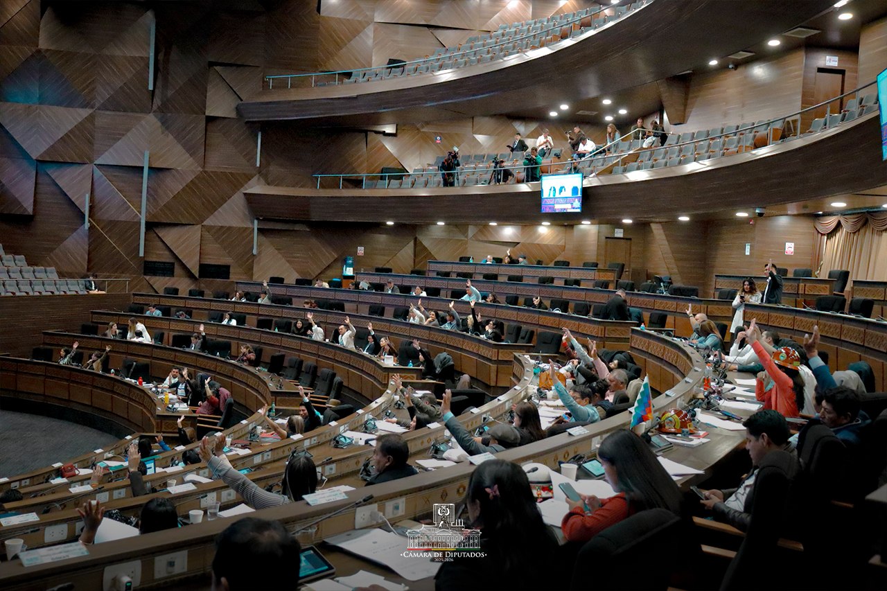 Sesión de la Cámara de Senadores. Foto: Diputados.