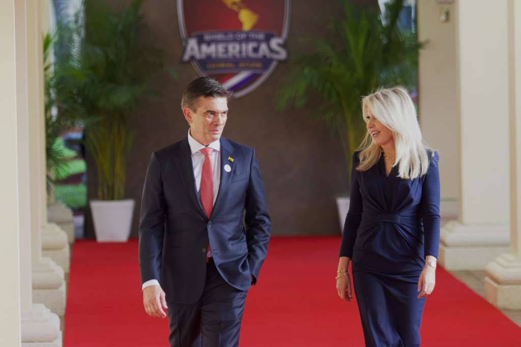 El presidente Rodrigo Paz, en Miami. Foto: DIRCOM Bolivia.