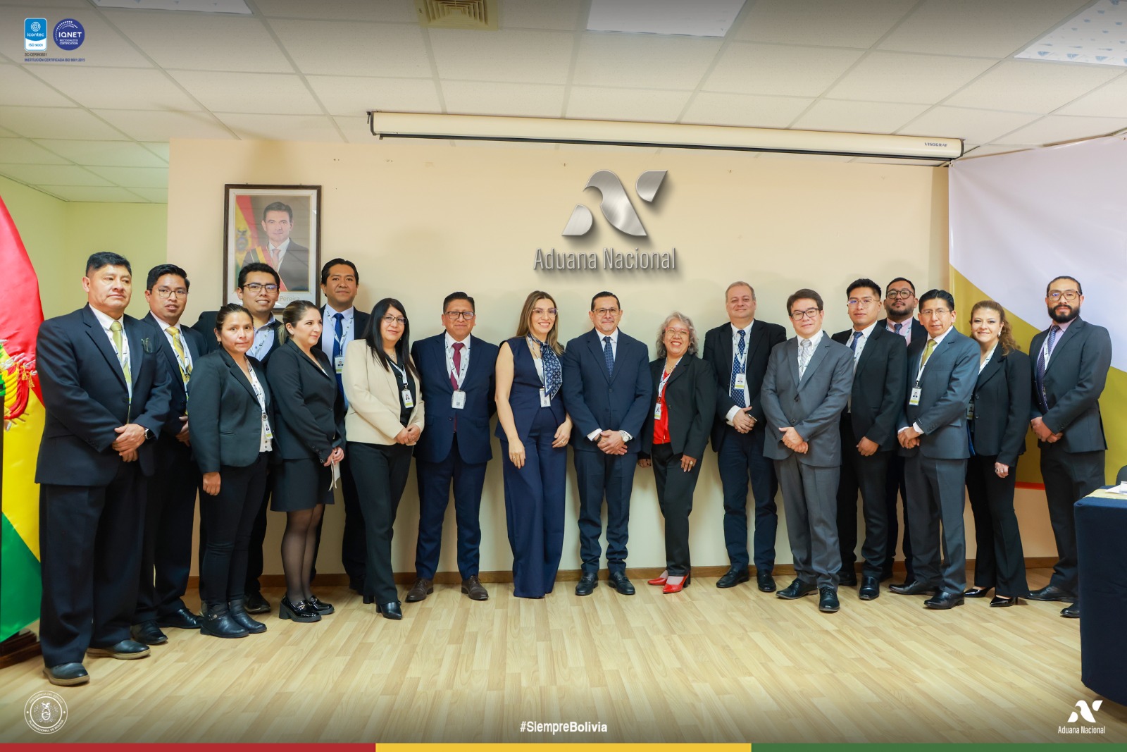 Presentación de la integración de la Declaración Andina del Valor (DAV) en el sistema informático SUMA. Foto: Aduana Nacional.