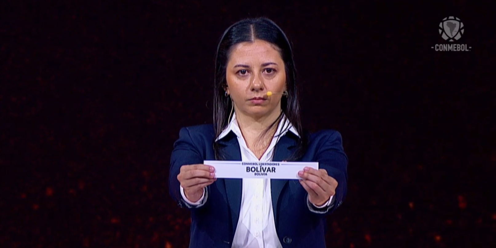 El sorteo se llevó en la sede de la Conmebol, en Paraguay. Foto: Captura de pantalla