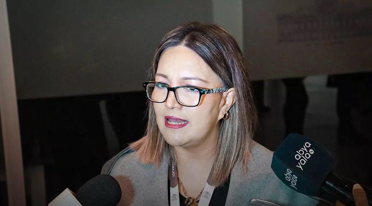 La diputada Sandra Hinojosa. Foto: Cámara de Diputados.