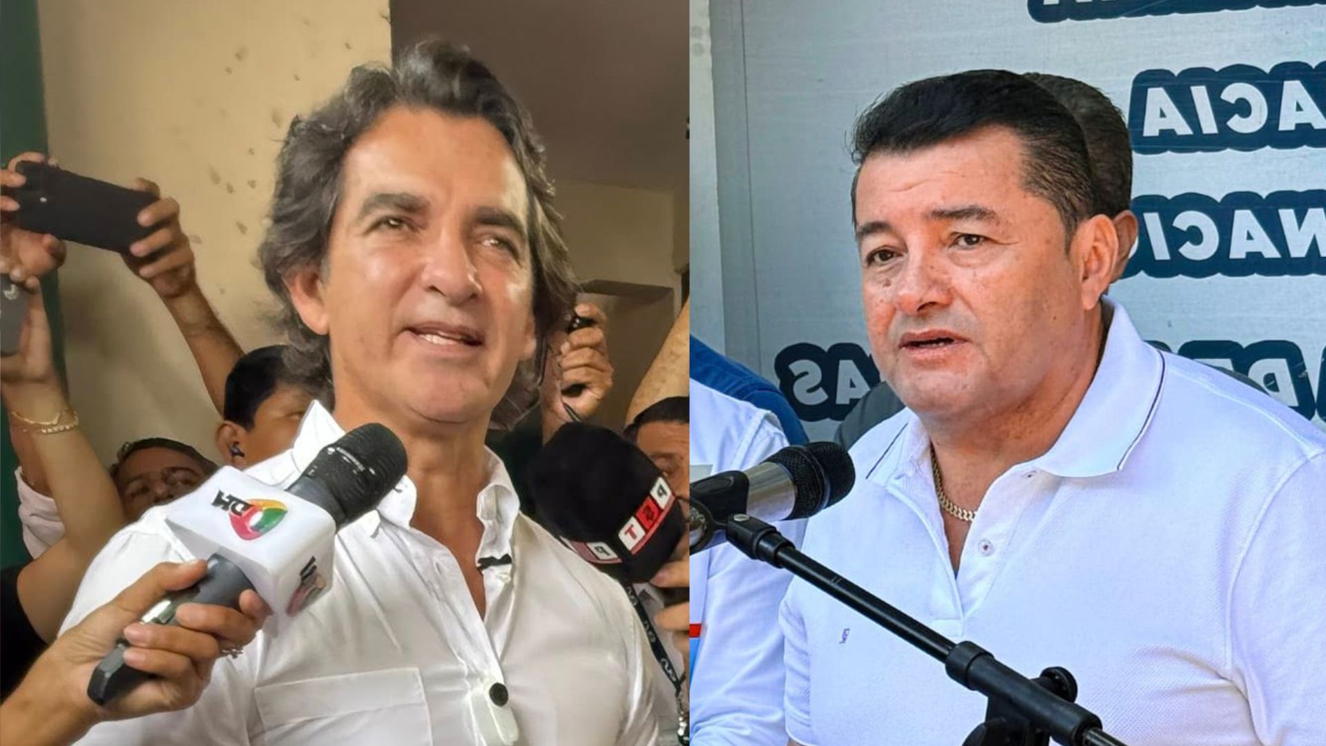 Manuel “Mamen” Saavedra y Jhonny Fernández.