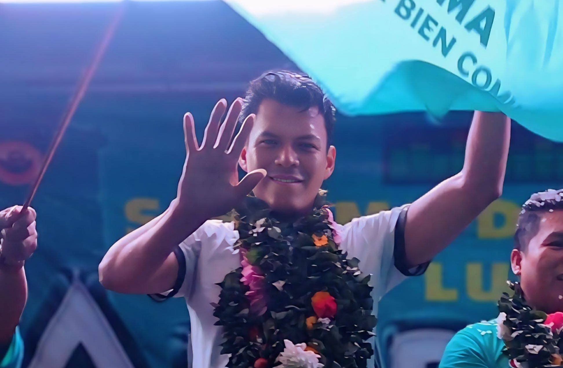 el candidato a la Gobernación de La Paz por Suma por el Bien Común, Yosmar Espejo.