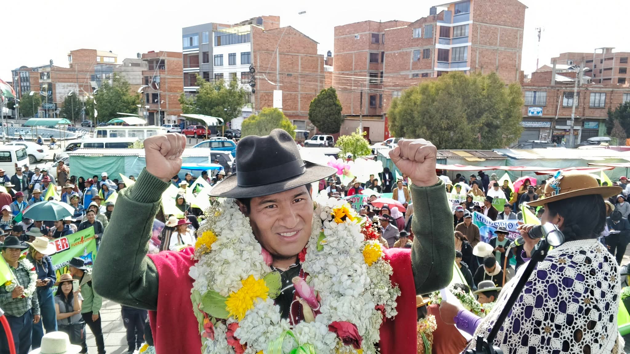 El candidato del FRI, Fidel Chura Chávez.