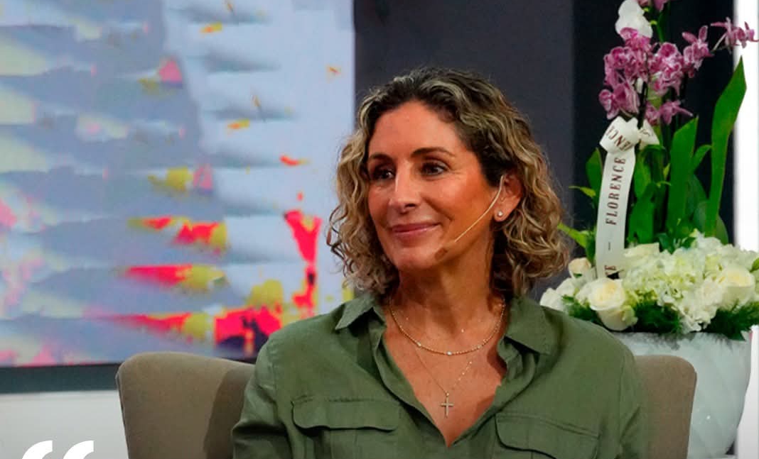 La La primera dama de Bolivia, María Elena Urquidi, en entrevista con Red Uno. Imagen: Captura.