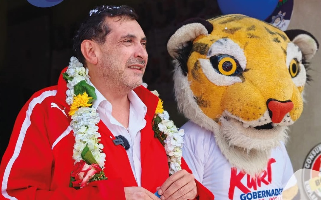 Kurt Reintsch, candidato a la Gobernación de La Paz.