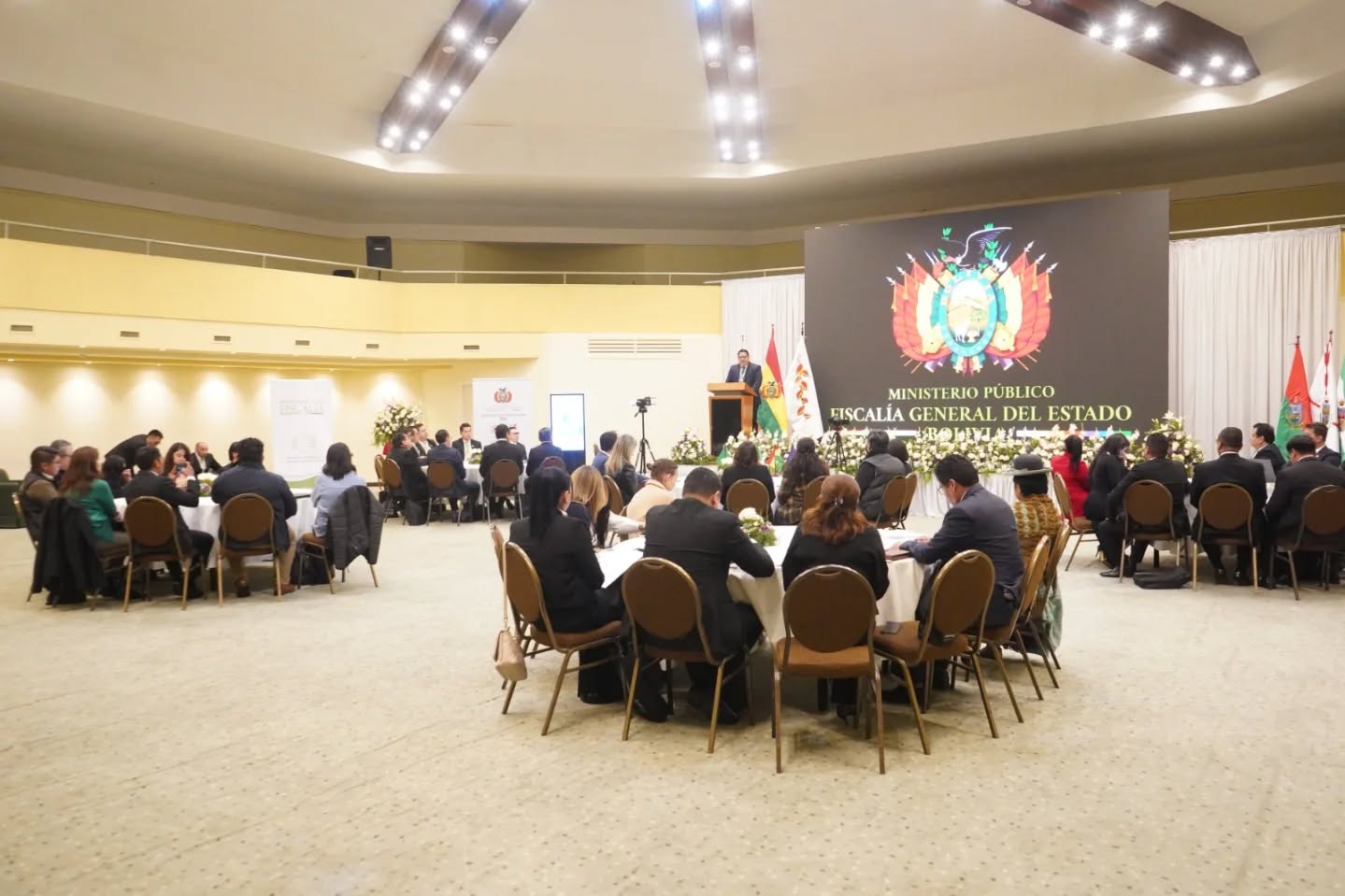 Lanzamiento del Portal de Datos Abiertos del Ecosistema ROMA. Foto: Fiscalía General del Estado.